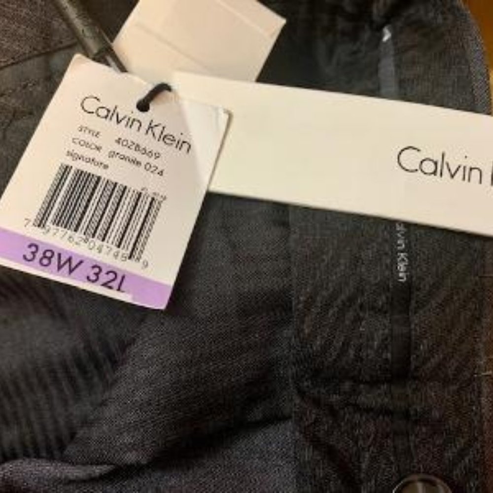SOLD Calvin Klein Men's 38W 32L  Dress Pants NWT
